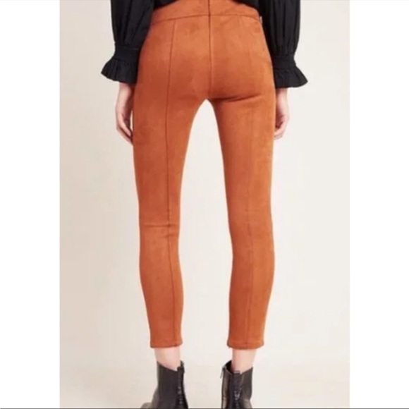 Anthropologie Faux Suede Leggings Size 28 - Picture 14 of 15
